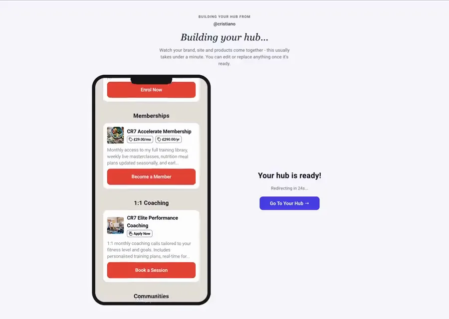 Creator Platform: Build Yours in 30 Seconds with AI
